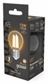 Лампа светодиодная Gauss Filament E27 13Вт 2700K 105802113 - фото 4643370