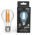 Лампа светодиодная Gauss Filament E27 26Вт 4100K 102902226 - фото 4643388