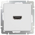 Розетка HDMI без рамки Werkel белый W1186001 - фото 4644545 Розетка HDMI без рамки Werkel белый W1186001 - фото 4644545