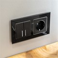 Выключатель двухклавишный с подсветкой без рамки Werkel W112 W1120108 - фото 4644676 Выключатель двухклавишный с подсветкой без рамки Werkel W112 W1120108 - фото 4644676