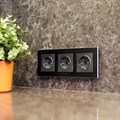 Розетка с заземлением, без рамки Werkel графит рифленый W1171004 - фото 4644752 Розетка с заземлением, без рамки Werkel графит рифленый W1171004 - фото 4644752