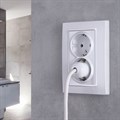 Рамка для двойной розетки Werkel Snabb basic белый W0082001 - фото 4645281