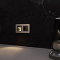 Заглушка для поста с подсветкой, без рамки Werkel черный матовый W1154608 - фото 4646881 Заглушка для поста с подсветкой, без рамки Werkel черный матовый W1154608 - фото 4646881