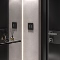 Выключатель сенсорый двухклавишный с подсветкой и функцией Wi-Fi, без рамки Werkel черные W4523008 - фото 4646965 Выключатель сенсорый двухклавишный с подсветкой и функцией Wi-Fi, без рамки Werkel черные W4523008 - фото 4646965