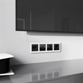 Накладка для розетки Ethernet RJ-45 Werkel Черный акрил W1191148 - фото 4647115 Накладка для розетки Ethernet RJ-45 Werkel Черный акрил W1191148 - фото 4647115