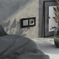 Рамка на 2 поста Werkel AluMax черный алюминий a066330 - фото 4647273 Рамка на 2 поста Werkel AluMax черный алюминий a066330 - фото 4647273