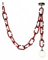Подвесной светильник Loft it Chain 10128C Red - фото 4688253