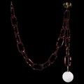 Подвесной светильник Loft it Chain 10128C Red - фото 4688254