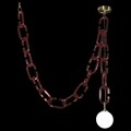 Подвесной светильник Loft it Chain 10128C Red - фото 4688255