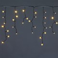 A-020 LED WW светодиодная &quot;бахрома&quot; 3x0.6м 140LED черный провод влагозащ., морозостойкий - фото 4689365