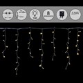 A-056 WW гирлянда светодиодная 5х0,6м 180LED в виде "бахрома" с контроллером , провод прозрачный - фото 4689627 A-056 WW гирлянда светодиодная 5х0,6м 180LED в виде "бахрома" с контроллером , провод прозрачный - фото 4689627
