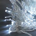 A-047C WT гирлянда светодиодная, прозрачный провод, 30м, 300LED, влагозащищенная, IP65 - фото 4691775