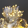 A-047C WW/WT FLASH гирлянда светодиодная, прозрачный провод, 30м, 300LED, влагозащищенная, IP65 - фото 4691787