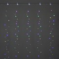 A-972 MIX cветовой занавес &quot;Роса&quot;, 3х3м, провод серебристый, 300LED, USB-контроллер, ПДУ - фото 4691909