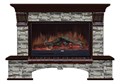 Комплект из электрокамина напольного и портала (149x42x108.5 см) Бостон К Алтай Premier S86 БК860002 - фото 4706581