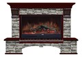 Комплект из электрокамина напольного и портала (149x42x108.5 см) Бостон К Алтай Premier S86 БК860003 - фото 4706582