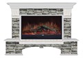 Комплект из электрокамина напольного и портала (149x42x108.5 см) Бостон К Алтай Premier S86 БК860004 - фото 4706583