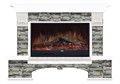 Комплект из электрокамина напольного и портала (149x42x108.5 см) Бостон К Алтай Premier S86 БК860005 - фото 4706584