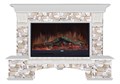 Комплект из электрокамина напольного и портала (149x42x108.5 см) Бостон К Арбат Premier S86 БК860009 - фото 4706588