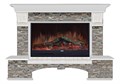 Комплект из электрокамина напольного и портала (149x42x108.5 см) Бостон К ГЦ Premier S86 БК860019 - фото 4706598