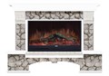 Комплект из электрокамина напольного и портала (149x42x108.5 см) Бостон К Карелия Premier S86 БК860025 - фото 4706604