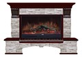 Комплект из электрокамина напольного и портала (149x42x108.5 см) Бостон К Мисхор Premier S86 БК860028 - фото 4706607