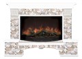 Комплект из электрокамина напольного и портала (149x42x108.5 см) Бостон К Арбат Rondo 86 БК860040 - фото 4706619