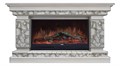 Комплект из электрокамина напольного и портала (143x45x82.5 см) Лорд Карелия Premier S86 ЛО000004 - фото 4706978