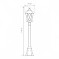 Наземный высокий светильник Elektrostandard Virgo a031929 - фото 4742557