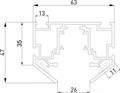 Трек встраиваемый Elektrostandard Slim Magnetic a067412 - фото 4749129 Трек встраиваемый Elektrostandard Slim Magnetic a067412 - фото 4749129