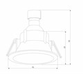 Встраиваемый светильник Elektrostandard Side 25059/01 - фото 4749714 Встраиваемый светильник Elektrostandard Side 25059/01 - фото 4749714