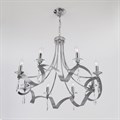 Подвесная люстра Eurosvet Adelia 60064/8 хром - фото 4749811