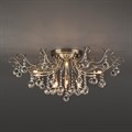 Потолочная люстра Eurosvet Vita 10042/12 античная бронза/прозрачный хрусталь - фото 4750101