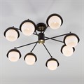 Люстра на штанге Eurosvet Nocciola 70106/8 черный - фото 4750262