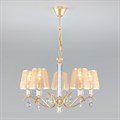 Подвесная люстра Eurosvet Alcamo 60103/5 перламутровое золото - фото 4750627