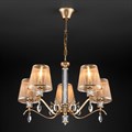 Подвесная люстра Eurosvet Alcamo 60103/5 перламутровое золото - фото 4750628