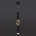 Подвесной светильник Eurosvet Lance 50191/1 LED черный/золото - фото 4750862