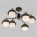 Люстра на штанге Eurosvet Nocciola 70106/6 черный - фото 4751145