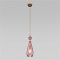 Подвесной светильник Eurosvet Ilario 50202/1 пурпурный - фото 4751671