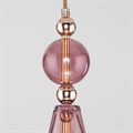Подвесной светильник Eurosvet Ilario 50202/1 пурпурный - фото 4751673
