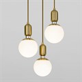 Подвесной светильник Eurosvet Bubble 50151/3 латунь - фото 4752248