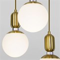 Подвесной светильник Eurosvet Bubble 50151/3 латунь - фото 4752249