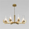 Подвесная люстра Eurosvet Arganie 60133/8 латунь - фото 4752319