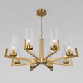 Подвесная люстра Eurosvet Arganie 60133/8 латунь - фото 4752320