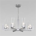 Подвесная люстра Eurosvet Arganie 60133/8 серебро - фото 4752326