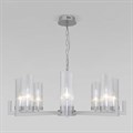 Подвесная люстра Eurosvet Arganie 60133/8 серебро - фото 4752327
