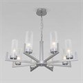 Подвесная люстра Eurosvet Arganie 60133/8 серебро - фото 4752328