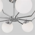 Люстра на штанге Eurosvet Frost 70154/8 хром - фото 4752435