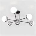 Потолочная люстра Eurosvet Nuvola 70129/6 хром - фото 4752447