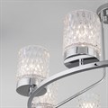 Люстра на штанге Eurosvet Calle 60127/8 хром - фото 4752459